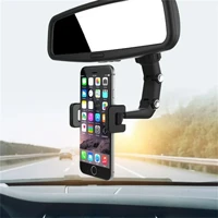 Rearview Mirror Mobile Phone Car Holder